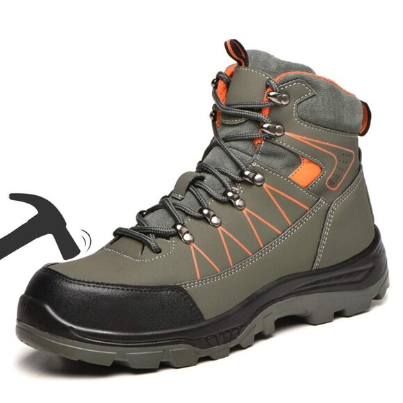 Women Work Boots, Winter Men Steel Toe Caps Trainers Puncture Proof Work Sneaker - Picture 6 of 8